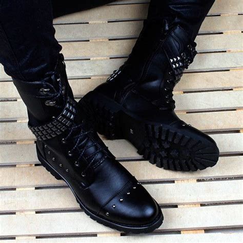 punk shoes men's|funky men's boots.